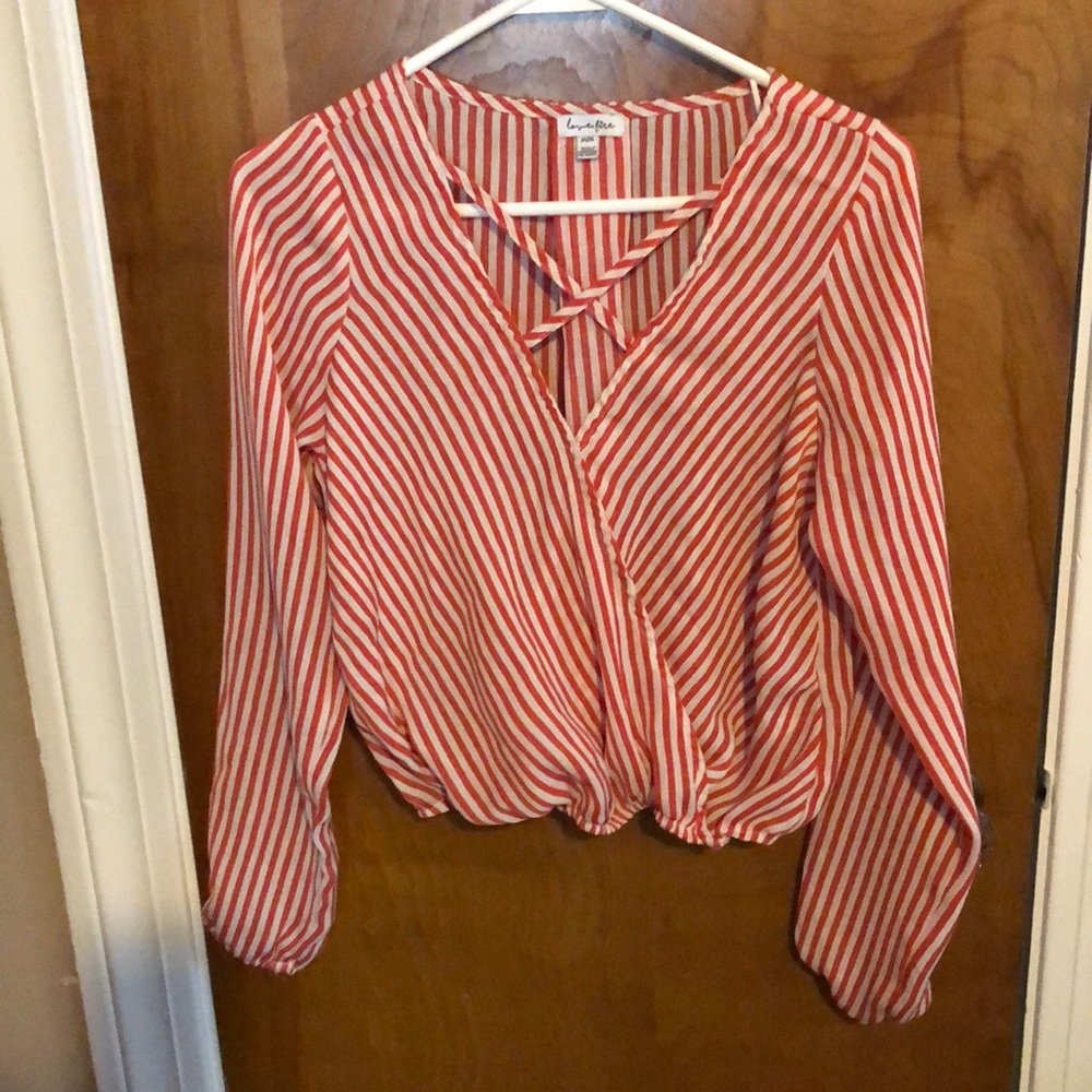 Love fire casual blouse